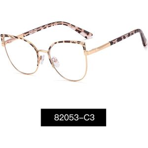 Hotony Blauw Licht Blokkeren Brilmontuur Vrouwen Mode Legering Brillen Optische UV400 Recept Vrouwelijke Bril