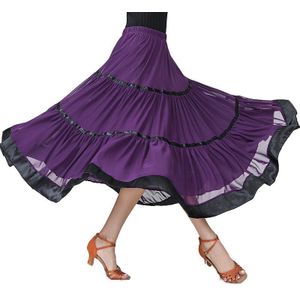Gypsy Woman Spaanse Flamenco Rok Grote Schommel Carnaval Party Stage Performance Ballroom Buikdans Kostuums Elegante Jurk