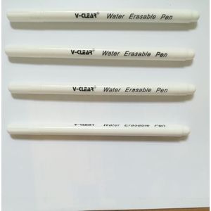 Vclear Blauw Water Uitwisbare Marker Pen Wit Markers Voor Zwarte Stof Water Oplosbare Pen Markers Naaien Gereedschap Voor Patchwork Craft
