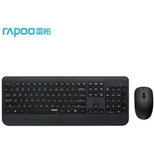 Rapoo X3500 Draadloze Kantoor Toetsenbord En Muis Set Geïntegreerde Palm Rest Computer Toetsenbord Notebook Toetsenbord