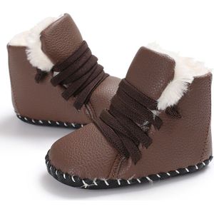 Pasgeboren Baby Meisjes Jongens Unisex Snowboots Winter Lederen Laarzen Baby Zachte Bodem Schoenen Baby Pu Furry Warm Houden laarzen