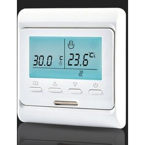 Nashone 220V Dual Voltage Lcd Programmeerbare Ac Elektrische Digitale Vloerverwarming Kamer Lucht Thermostaat Warme Vloer Controller