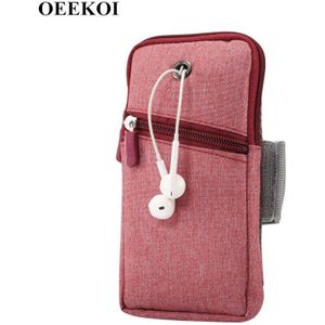 OEEKOI Universal Outdoor Sport Armband Phone Bag voor Asus ZenFone 5 Selfie ZC600KL/ZC600KL/ZB634KL/ZS621KL/ ZB633KL/ZB631KL