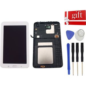 Lcd Voor Samsung Galaxy Tab 3 Lite Sm-T110 T111 T113 T116 Lcd-scherm Panel Touch Screen Digitizer sensor Vergadering Frame