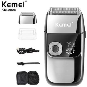 Kemei Elektrische Scheerapparaat Trimmer Voor Mannen Usb Snel Opladen Lcd Display Tondeuse Professionele Scheren Haircut Gereedschap