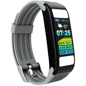T9 Smartwatch Mannen Waterdichte Body Fat Monitor Smart Horloge Vrouwen Band Hartslag Fitness Tracker Sport Armband Voor Android Ios