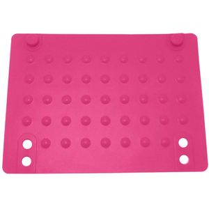 Voor Stijltang Hittebestendige Mat Opslag Siliconen Golf Punt Reizen Drukknoop Krultang Lichtgewicht Praktische