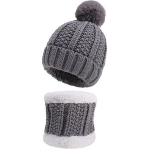 Kinderen Gebreide Muts Peuter Voor Kerst Warm Outdoor Ultra-Warme Pluche Acryl Lam Fleece Verdikking Rode Baby beanie