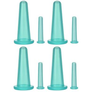 Siliconen Vacuüm Cupping Anti Cellulite Facial Vacuüm Massage Zuignappen Body Pijnbestrijding Roller Handleiding Zuignappen Therapie