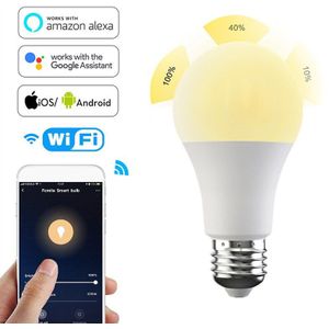 E27 Fcmila Smart Wifi Lamp Dimmen Gloeilamp 220V 15W Koud & Warm B22 Smart Lamp Voice controle Werk Met Alexa Google Thuis