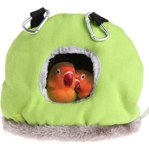 Papegaai Nest Pluche Warm Winter Hangmat Vogel Opknoping Swing Bed Cave 3 Size Vogelkooien Nesten