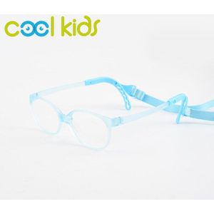 Cool Kids Optische Brilmontuur Ovale Flexibele Bril Frame Voor Kid Meisje TR90 Licht Kinderen Bril Veiligheid Eyewear Frame K20