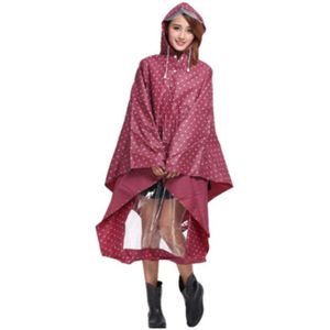 EGPER - Regenjas - Waterdichte Poncho - Blauw - Voor Vrouwen - Winddicht