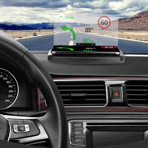 Auto Hud Hd Projectie Head Up Display Auto Telefoon Houder Universele Gps Navigatie Beugel Auto Accessoires