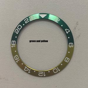 38Mm Horloge Ring Keramische Bezel Insert Ring Voor Gmt Horloge 40Mm Behuizing Horloge Accessoires Binnendiameter 30.8Mm 2 Stuks Tape