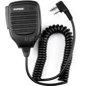LX9A Voor Baofeng BF-888S BF-UV5R/UV5RA BF-UV3R Etc 2-Way Handheld Radio Speaker Microfoon