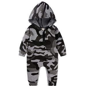 Pasgeboren Baby Baby Meisje Jongen Kleding cool camouflage Romper Jumpsuit Playsuit Herfst lente Baby Rompertjes hoodies 1 Stuk DLY533