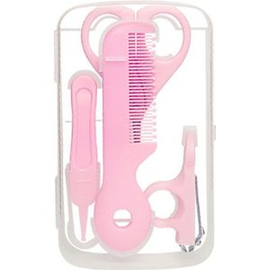 5Pcs Babyverzorging Gezondheidszorg Kits Baby Nail Care Set Pasgeboren Baby Clipper Haar Borstel Schaar Neus Schoon Baby veiligheid Zorg Sets