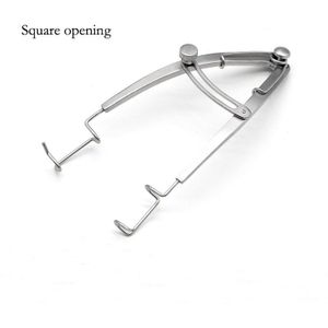 Eye Deksel Opener Ooglid Opener V-Vormige Staaldraad Verstelbare Oog Geneeskunde Dubbele Eye Deksel Eye Hoek Opener