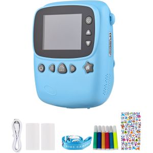 Draagbare Kids Instant Print Camera Digitale Video Camera 1080P 18MP 2.3 Inch Fotolijsten Kleurrijke Markers Print Papier Stickers