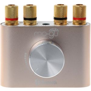 1Set 50W + 50W Black Bluetooth 4.0 Mini Digitale Home Audio Eindversterker Stereo Hifi Amp Zonder power Adapter T21A