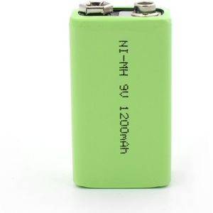 Lithium Li-Po Voor Instrumenten Ni-Mh Batterij Packs Voor Speelgoed Rook Lage Prijs En 9V 1200mah Oplaadbare Batterij