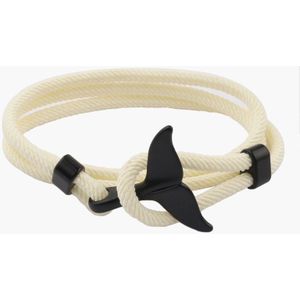 Zomer Handgemaakte Whale Tail Viking Touw Armband Strand Surfen Polsbandje Sieraden