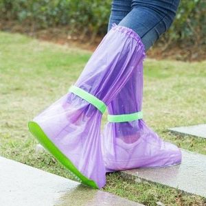 BF040 Verdikking dragen laarzen set preventie Verstelbare Regen Schoen Cover Regenjas Set Cyclus Regen Laarzen Overschoenen Regenlaarzen