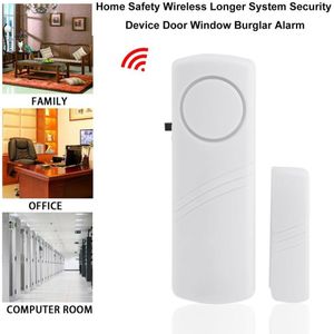 Deur Window Entry Beveiliging Abs Draadloze Afstandsbediening Deur Sensor Alarm Host Inbreker Alarmsysteem Thuis Bescherming