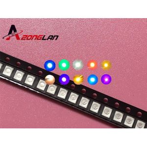 1000 Stks/partij Smd Led Diodes 3528 1210 Diode Smd Led Diodo Kit Groen Rood Warm Wit Geel Roze Oranje Rgb