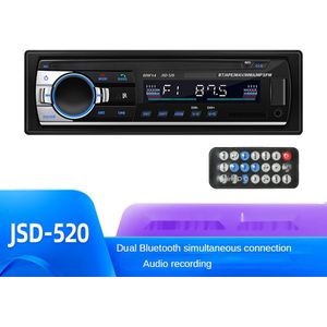 JSD520 Auto Bluetooth MP3 Player Card U Disk Auto Radio In Plaats Van Cd Dvd
