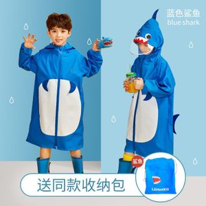 Leuke Kinderen Regenjas Jongens Meisjes Waterdicht Jumpsuit Hooded Cartoon Dinosaurus Kids Regenkleding En Broek