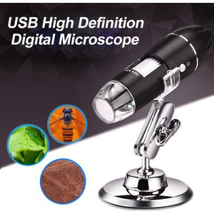 1600X Hd Digitale Microscoop Handheld 8LED Usb 5V Dc Meertraps Zoom Vergrootglas Elektronische Stereo End Voor Win Xp/7/Mac/Vista