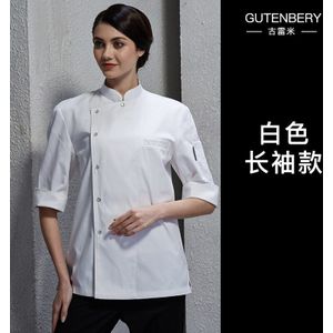 voedsel dienst vrouw bakkerij jas keuken chef jacket voor vrouwen wit pasteuze kleren