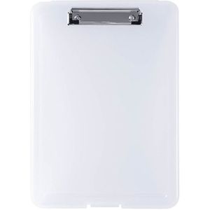 Waterdichte Schrijfblok Clip Bestand Doos Plastic Map Opbergdoos Outdoor Waterdicht Clip Board Klembord A4 Papier Houder Kantoor