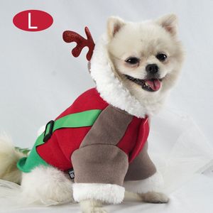 Kerst Huisdier Kleding Winter Hond Jasje Leuke Herten Herfst En Winter Kleine Hond Yorkshire Schnauzer Corgi Grappig Kostuum
