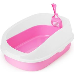 Wc Ondersteek Kattenbak Hond Lade Wc Supply Teddy Anti-Splash Hond Toilette Puppy Indoor Home plastic Zandbak C