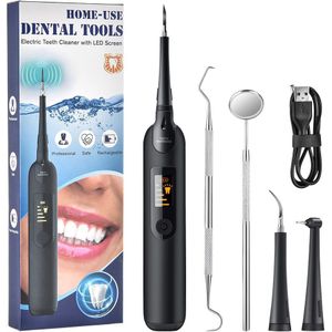 Sonic Tandheelkundige Scaler Led Display Elektrische Tand Calculus Remover Cleaner Vlekken Tand Whitening Brush Usb Tanden Tandsteen