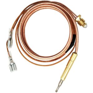 Gas friteuse kookplaat spilt temperatuursensor thermokoppel draad met 6.3mm platte terminals SMT-RDO014