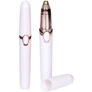 Elektrische Wenkbrauw Trimmer Make Pijnloos Eye Brow Epilator Mini Scheerapparaat Scheerapparaten Draagbare Facial Hair Remover Voor Vrouwen