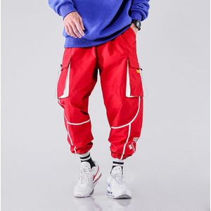 Streetwear Linten Zakken Harembroek Mannen Casual Joggingbroek Hip Hop Joggers Fashions Broek Cargo Broek Mannen Kleding