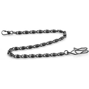 Rvs Ketting Vintage 37.5cm Ketting voor mannen of vrouwen Sieraden Accessoires Zakhorloge ketting
