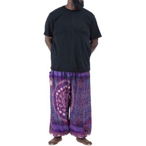 Maat Bohemian Hippie Mannen Mode Casual Broek Elastische Taille Yoga Broek