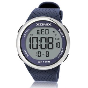2022 Xonix Sport Luxe Mannen Relogio Masculino Led Digitale Duiken Zwemmen Reloj Hombre Acryl Spiegel Sumergible Horloge Ny