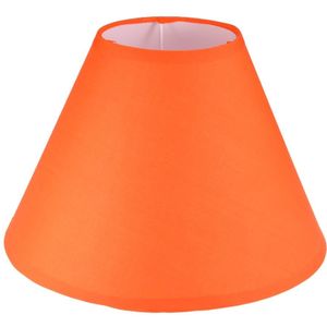 Uxcell Lampenkappen Slip Uno Fitter Vloerlamp Schaduw Licht Cover 4.3X10.2X6.8 Inch, Oranje