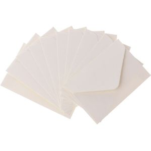 50 Stks/partij Wit/Zwart/Bruin Ambachtelijke Papier Enveloppen Vintage Europese Stijl Envelop Voor Kaart Scrapbooking C26