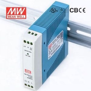 Mean Well MDR-10 Enkele Uitgang 5V 12V 15V 24V 10W Ac/Dc Din Rail schakelende Voeding Led Verlichting Power