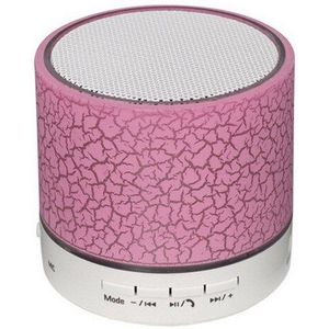 Hlton Led Draadloze Bluetooth Speaker Mini Musical Audio Subwoofer Tf Usb Fm Radio Luidspreker Met Mic Voor Telefoon MP3