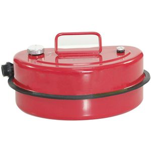 Auto Motorfiets Motorfiets Spare Draagbare Brandstoftank 3L Liter Benzine Diesel Water Tank Container Metalen Olie Jerrycan Bus