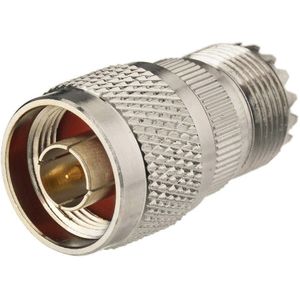 Eightwood 5Pcs Auto Radio Antenne Adapter N Uhf Rf Adapter N Plug Mannelijk Naar Uhf Jack Vrouwelijke Rf connector Recht Zo-239 SO239